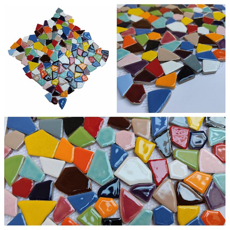 30x30cm Barevné Keramické Štěrkové Mozaikové Dlaždice Horký Pramen Bazén Rybičky Bazénové Fragmenty Toaleta Protiskluzová Dlaždicová Deska Podlaha Stěna Dekorace DIY
