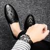 Men's Loafers Genuine Leather Business Shoes High Quality Comfy Breathable Men Casual Shoes Luxury Brand Moccasins Driving Shoes