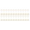24PCS Table Number Holder 85mm Height Stainless Steel Multifunctional Wire Picture Holder