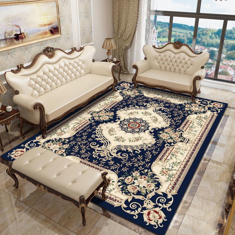 

Ретро ковер для украшения гостиной для пожилых людей, роскошный отель, ковры для проживания в семье, скандинавские домашние спальни, балкон, эркер, нескользящие коврики 200*300cm