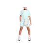 Nike Sportswear T-Shirt Fashion Trend Versatile Comfortable Short Sleeve Kids Tops Light-Blue FZ5177-474