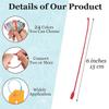 M-Modern-240PCS Steel Wire Key Ring Steel Cable Wire Key Chain Wire Keychain Cable Luggage Tag Loop Tag Cable Rings For Keys