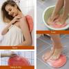 1pc Foot & Back Shower Scrubber, Silicone Bath Massage Pad, Wall Mounted Body Back Scrubber, Silicone Bath Massage Cushion Brush With Non-Slip