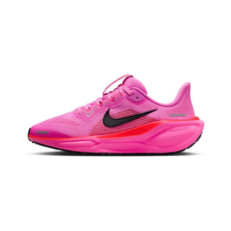 Nike Air Zoom Pegasus 41 GS Lekent Rosa Hyper Rosa Barnesko Lysende Crimson Off-Noir FN5041-603