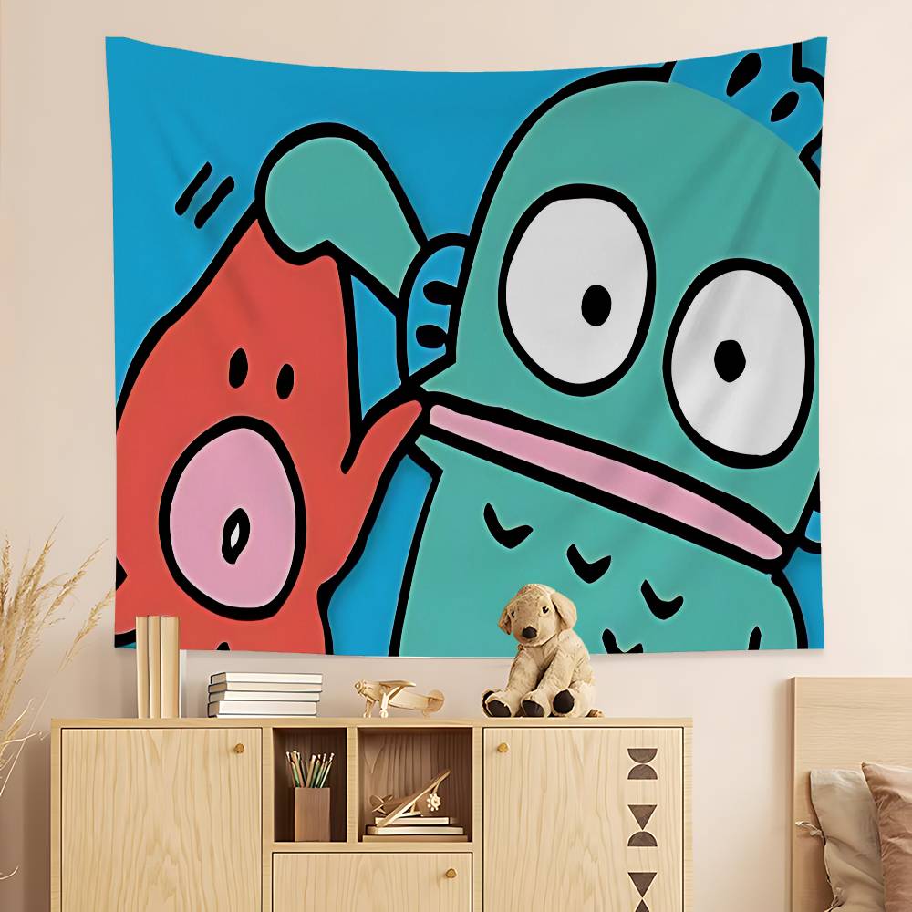 HHangyodonS Cartoon Hanging Bohemian Tapestry Bohemian Wall Tapestries Mandala Cheap Hippie Wall Hanging