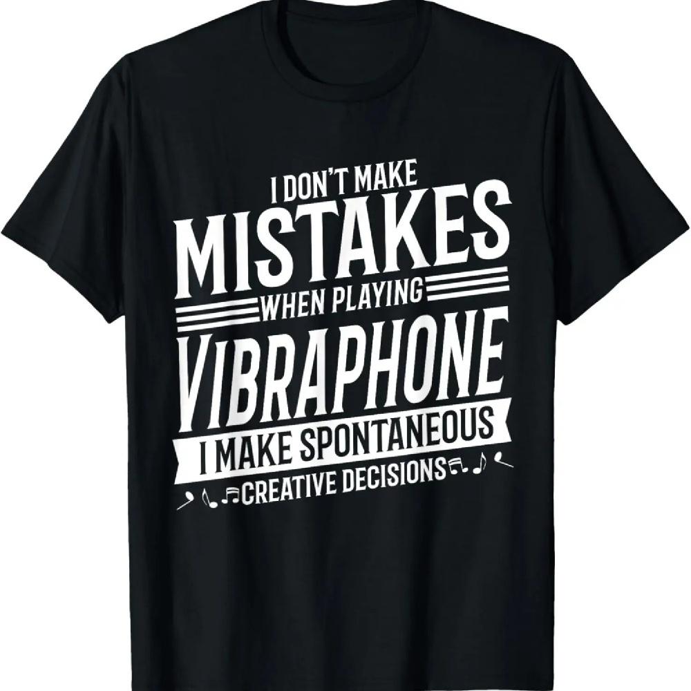 

Vibraphone Player Musical Instrument Vibraphone T-Shirt XXXXXL чёрный