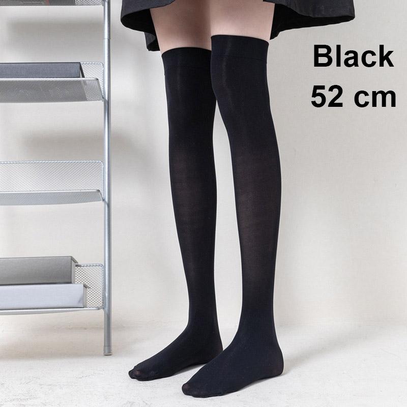 Bandage Jk Woman Socks Black White Lolita Long Tight Socks Cross Lace-Up Thigh High Thin Sock Kawaii Cos Sexy Cotton Stockings
