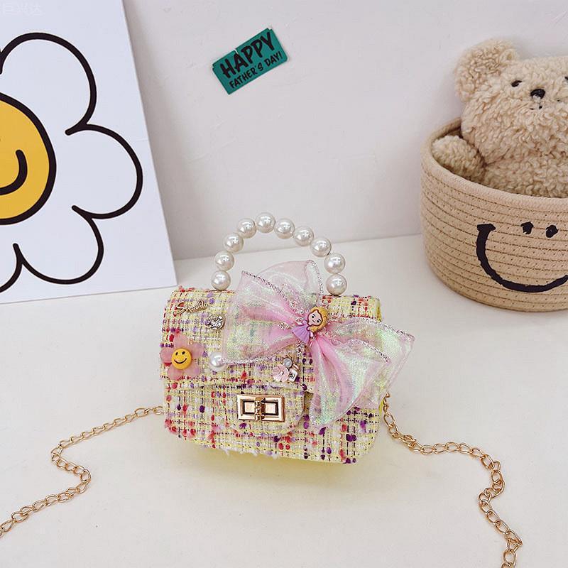 

Stylish Children s Mini Coin Purse In Cute Bow Colors Ideal For Young Girls Bow Yellow