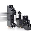 Square Socket for DIN Rail