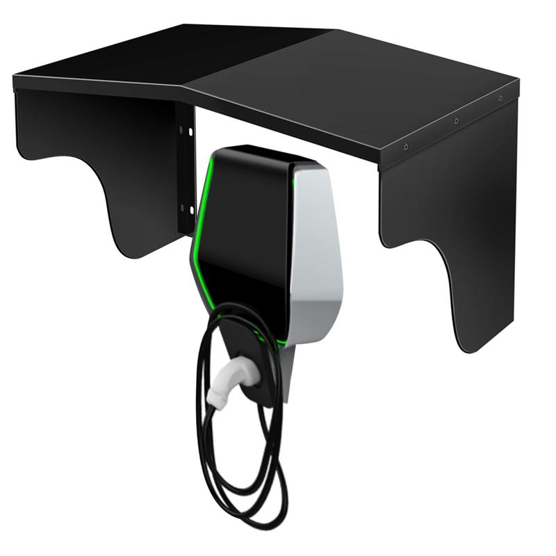 New WallBoxes Electric Vehicle Charging Station Protective Roof Accessories Charging Post Stainless Steel Cover Weatherproof