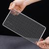 304 Food Grade Stainless Steel Mesh Barbecue Grill with Feet Oil Draining Circular Square Mesh Grill