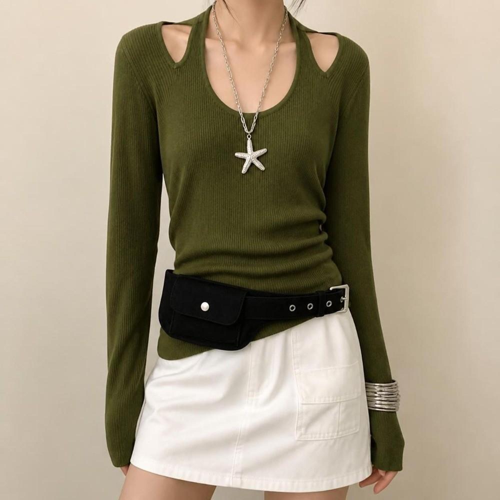 Versatile Portable Waist Bag Faux Suede Leather Strap Belt Bag Pin Buckle Adjustable Width Waistband Belt for Women
