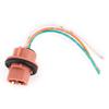 7443 Light Bulb Socket Brake Lamp Bulb Plug Copper Core Wire Dual Filament Plug and Play