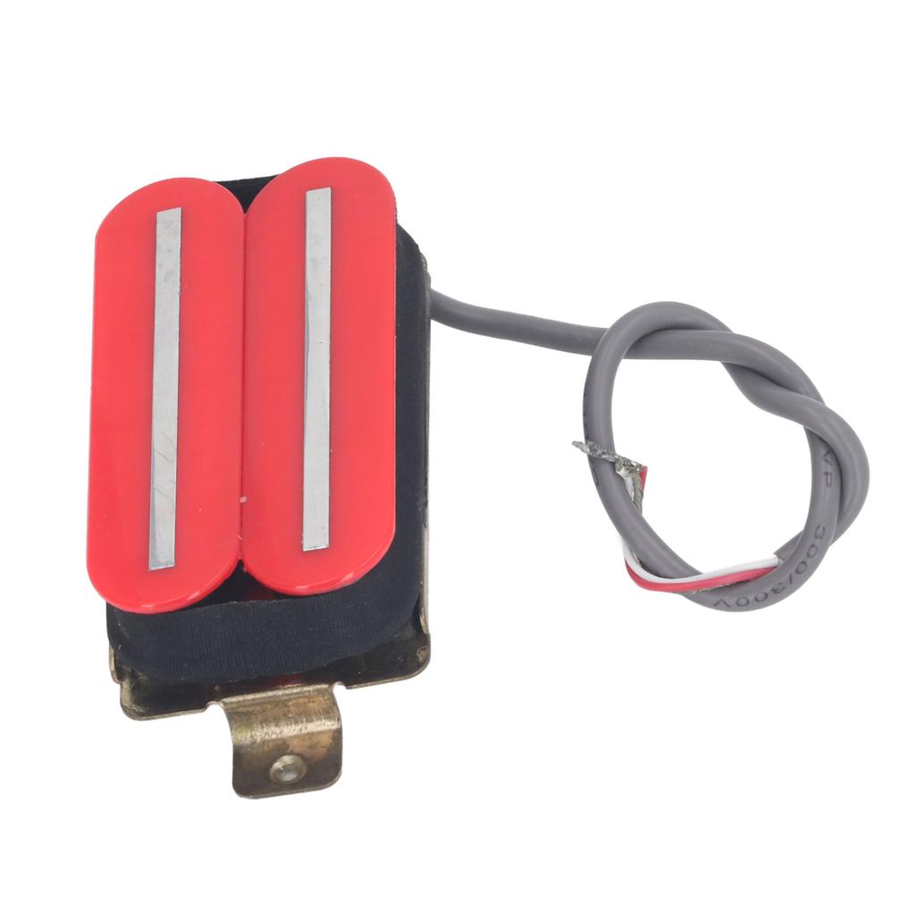 Electric Guitar Humbucker Pickup High Output Dual Hot Rail Dual Coil Pickup for ST SQ Red