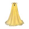 Halloween Decoration Light-Up Spooky Ghost Dog Statue Battery Operated Remote String Lights Front Door Porch Yard Lawn Decor