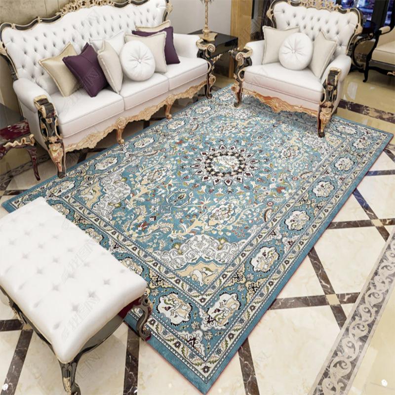 Nordic Ethnic Style Carpet Bedroom Sofa Tea Table Tatami Bohemian Home Living Room Carpet Floor Mat