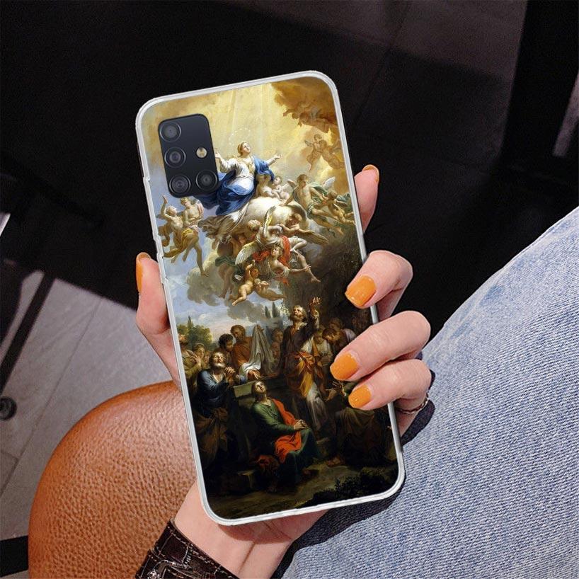 Renaissance Art Painting Phone Case For Samsung Galaxy A52 A32 A22 A12 A51 A31 A50S A30S A20S A10S Note 20 Ultra 10 Plus S10 A72