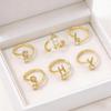 26 Letters Adjustable Open Ring: Women's Niche Design for Index or Pinky Finger - Fashionable Korean Style