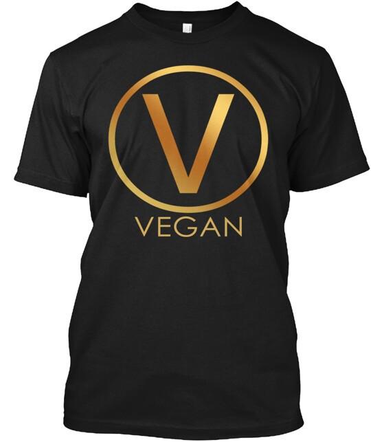 

Gold Vegan T-Shirt Size S to 5XL XXL