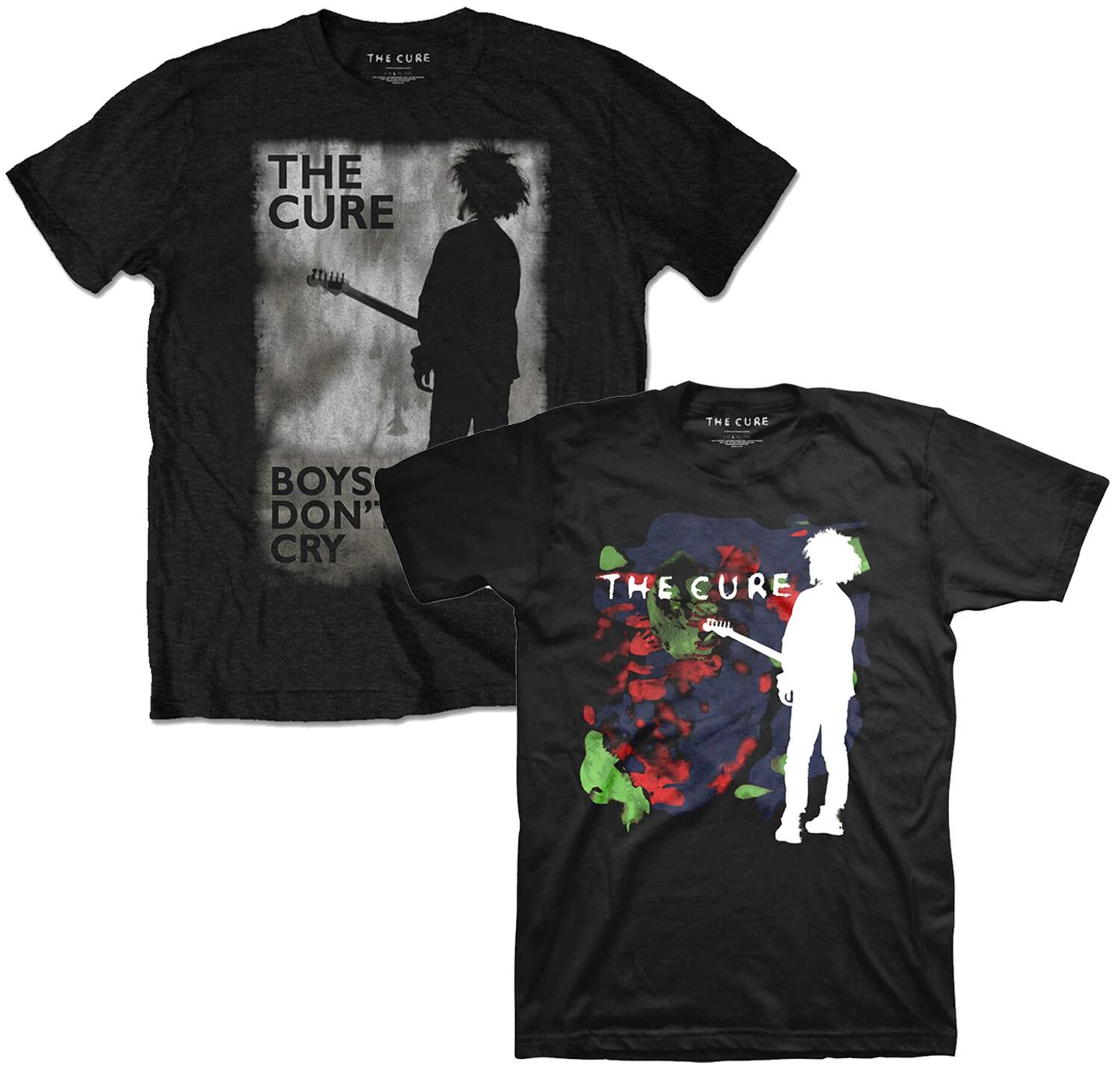 

Official The Cure T Shirt Boys Don t Cry Tee Classic Goth Punk Rock New S to 5XL M