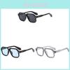 Geometrische quadratische Sonnenbrille mit UV400-Schutz für Sommer-Outdoor-Partys