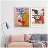 Poster della mostra francese di Le Corbusier Vintage Autrement Immagini astratte Moderne decorazioni per dipinti su tela astratti della metà del secolo