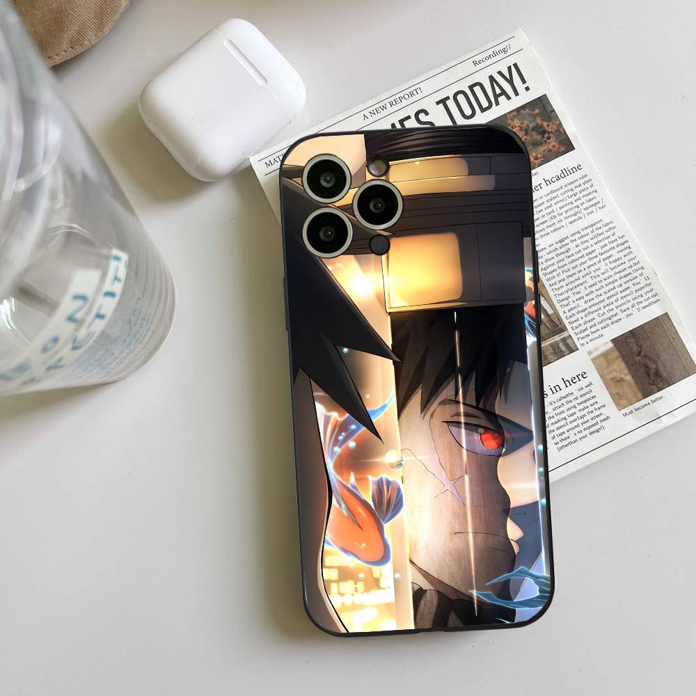 Kagurabachi Cool Anime Phone Case Black Silicone Soft Shell For IPhone 17 16 15 14 13 12 11 Air Pro Max Plus Hot Sale
