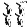 Bicycle Rearview Mirror 360 Degree Rotatable Adjustable Bike Handlebar End Mirror for Cycling Mountain Road Bike Accessories