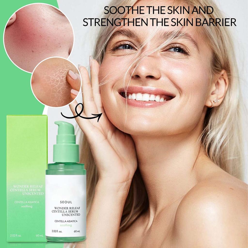 Centella Asiatica Unscented Serum Ampoule Soothing Calming Face Serum 60ml