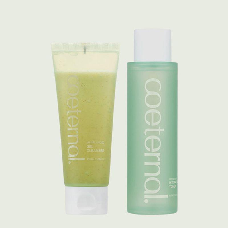 Coeternal pH Balanced Gel Cleanser 100ml + Refreshing Hydration Toner 150ml Gel cleanser 100ml + toner 150ml