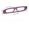 Unisex Reading Glasses Men Women Clear Lens Elastic Computer Eyeglasses For Sight 360 Degree Rotating