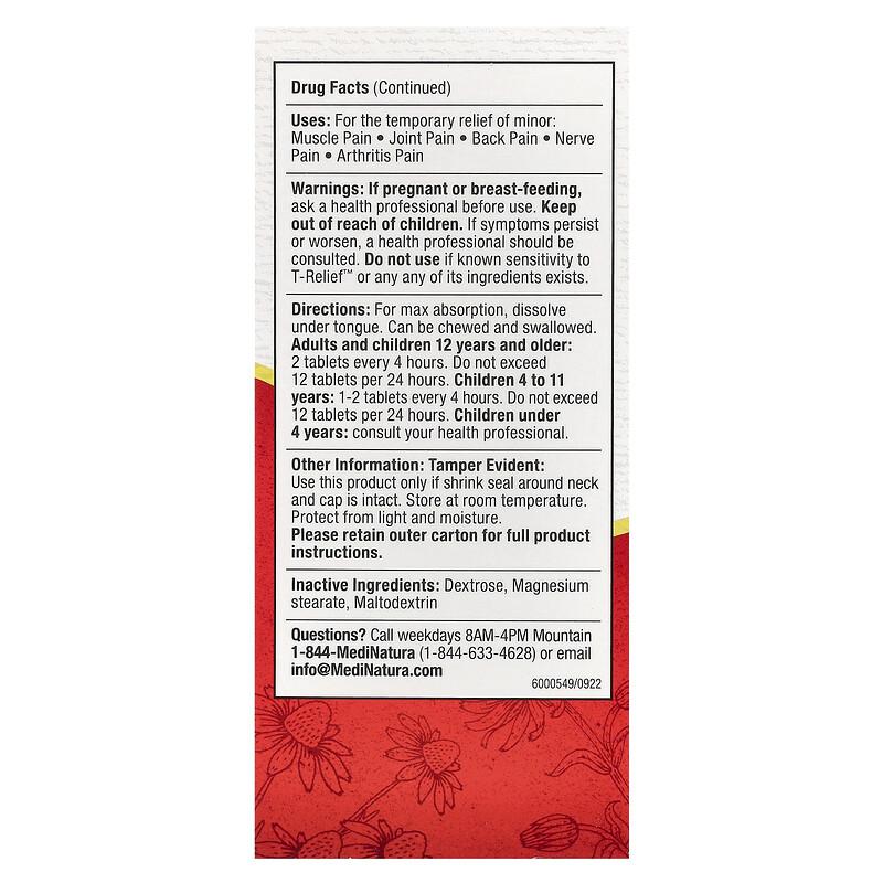 T-Relief, Arnika +12, 100 Tabletten