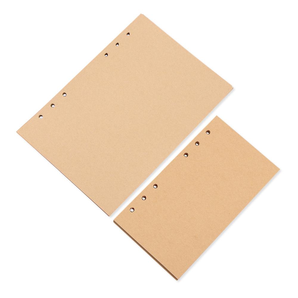 45 Sheets A5 A6 Loose Leaf Notebook Refill Paper Planner Inner Page Point Square Blank Plan Kraft Paper Inner Page Stationery
