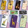 Cute Cartoon Giraffe Case For Samsung Galaxy M13 M14 M15 M36 M55 M35 M56 M16 M54 M34 M31 M11 M53 M12 M32 M52 M06