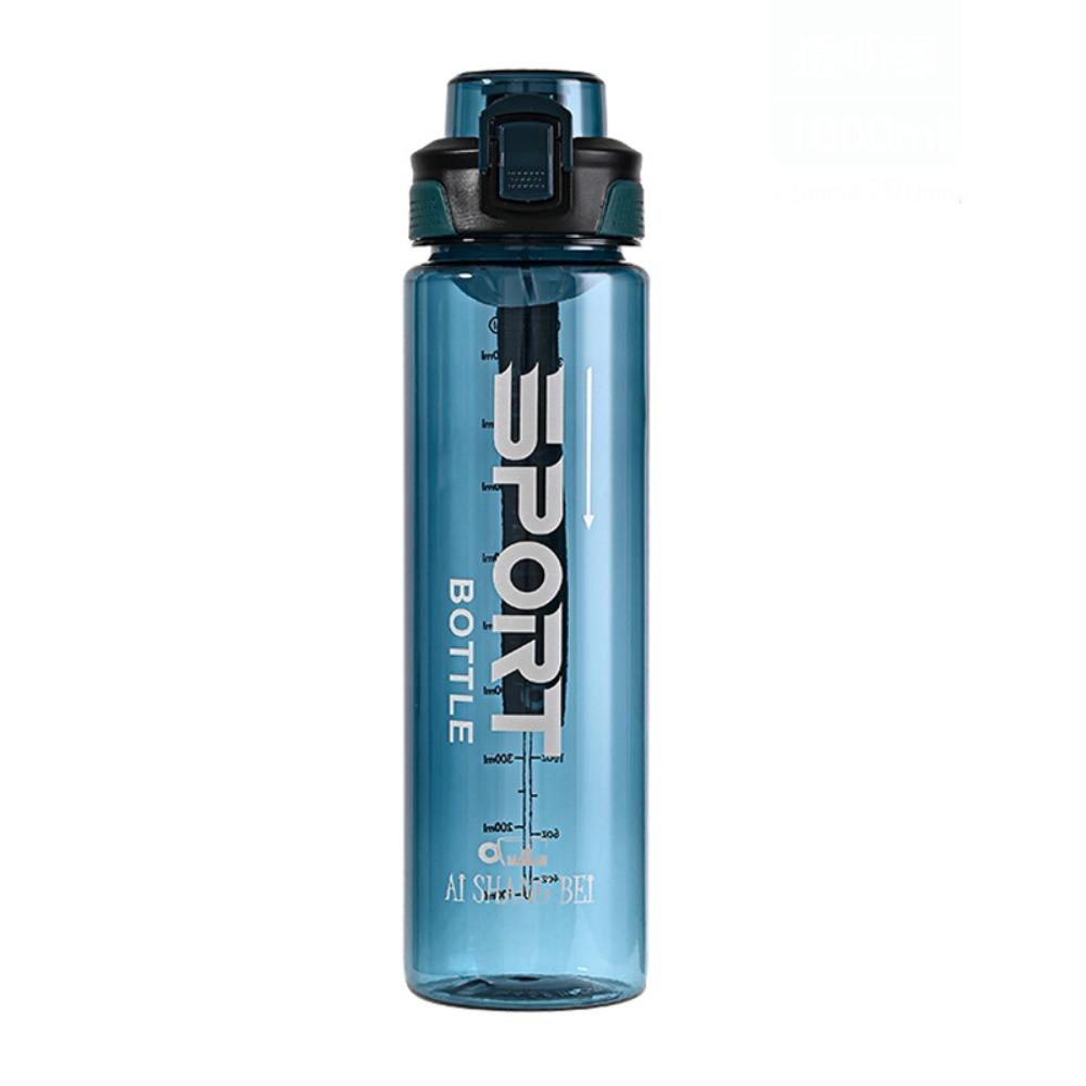 Plastic Clear Drink Bottle Leakproof Travel Kettle Portable Sports Water Bottle