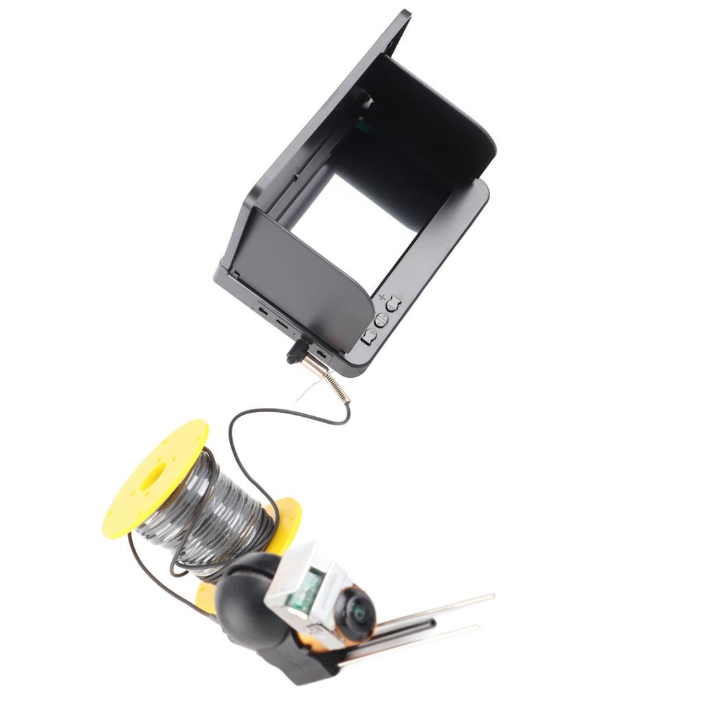 Fishing Camera 5 Inch LCD IPS Color Screen HD Camera Underwater Fish Finder with IR Night Vision Light