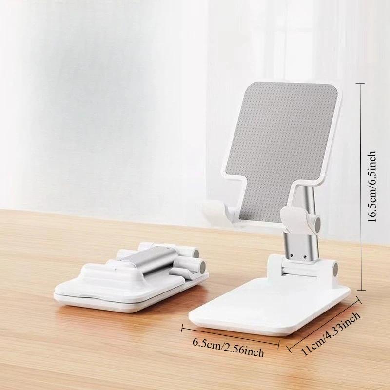Verstellbare Handyhalterung Faltbarer Ständer Tragbare Desktop-Tablet-Halterung Mehrwinkelansicht zum Streamen Lesen Kochen Freisprecheinrichtung
