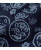 Wankodo Willow Size 4L Jinbei, Print, 1259-4210, Navy,
