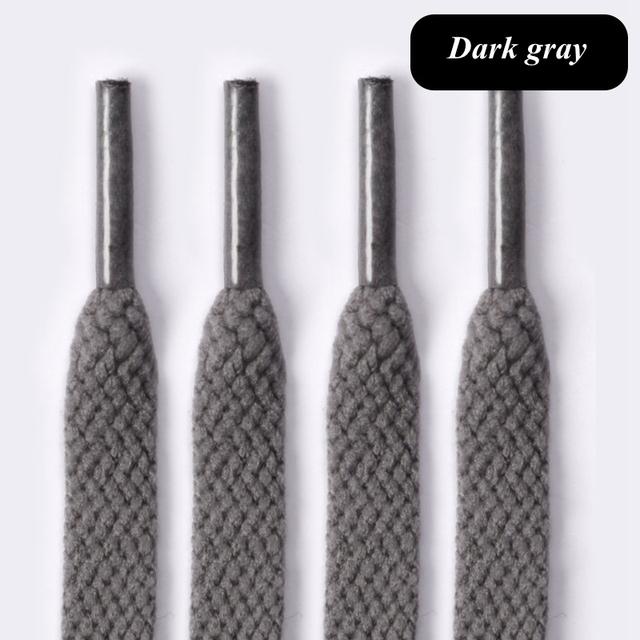1 paio di lacci piatti 60-180 cm per scarpe da ginnastica 8 mm lacci per scarpe in tessuto colore lacci per scarpe lacci per stivali classici lacci morbidi