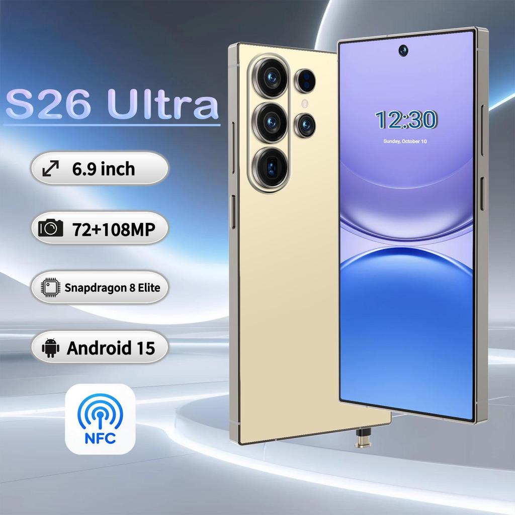 Ultra S26 6.9-Inch Android Smartphone with NFC Support