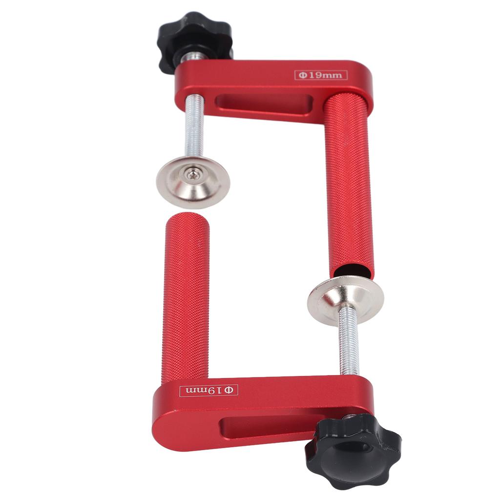 2Pcs Bench Dog Clamp Aluminum Alloy Hold Down Bench Hole Clamp DIY Woodworking Tools 19mm