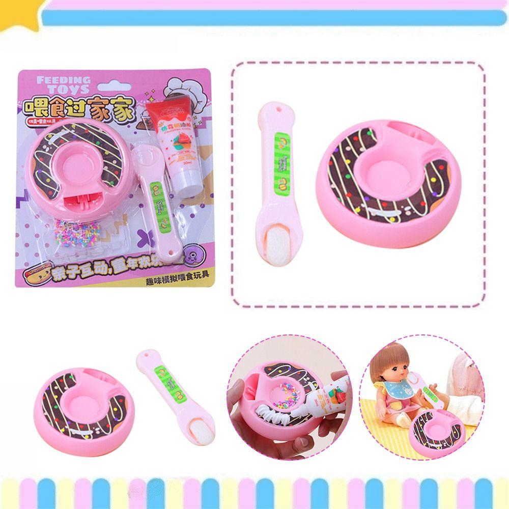 Japanese Pudding Feeding Toy Simulation Cream Play House Toys Kawaii Role Play Toy Early Education