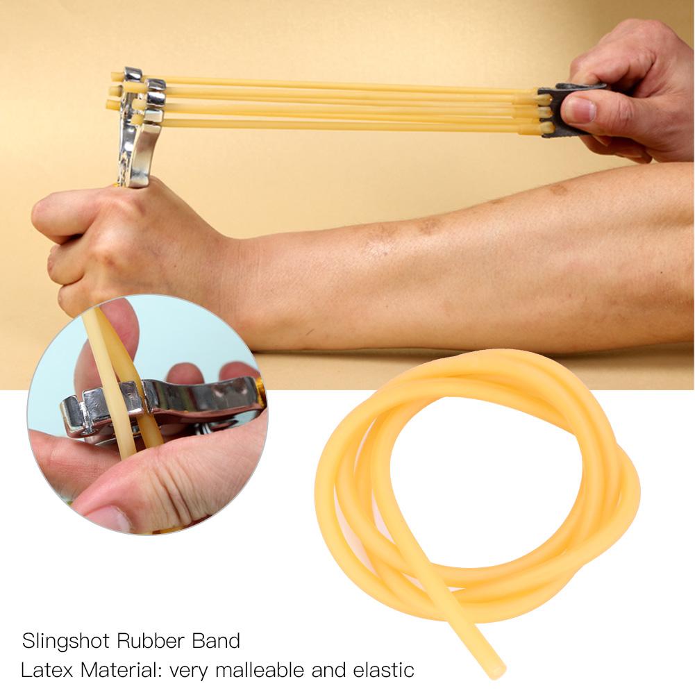 1 3 5M 3050 Natural Latex  S Tube Tubing Band for Hunting Shooting(1 Meter)