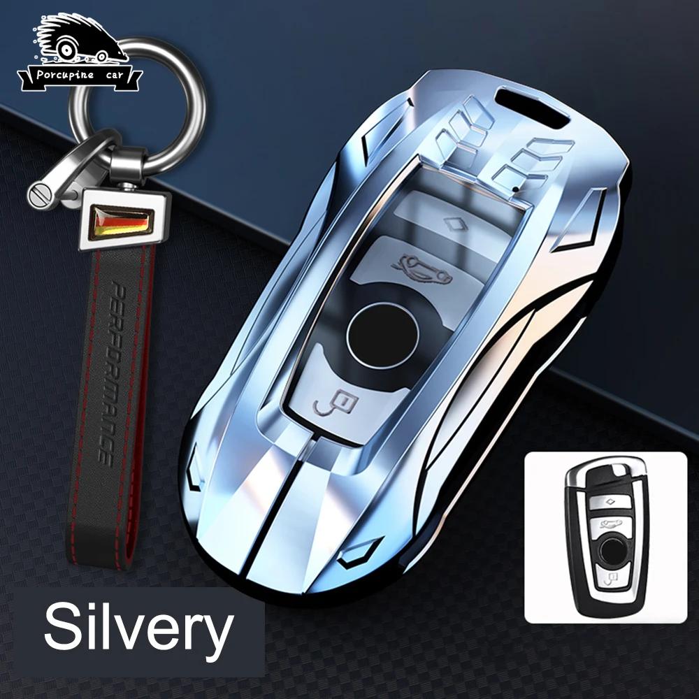 New Zinc Alloy Style Auto Key Fob Cover Case Housing Remote Fit For Bmw X3 X5 X6 F30 F34 F10 F20 G20 G30 G01 G02 G05 F15 F16 1 3 5 7 Series