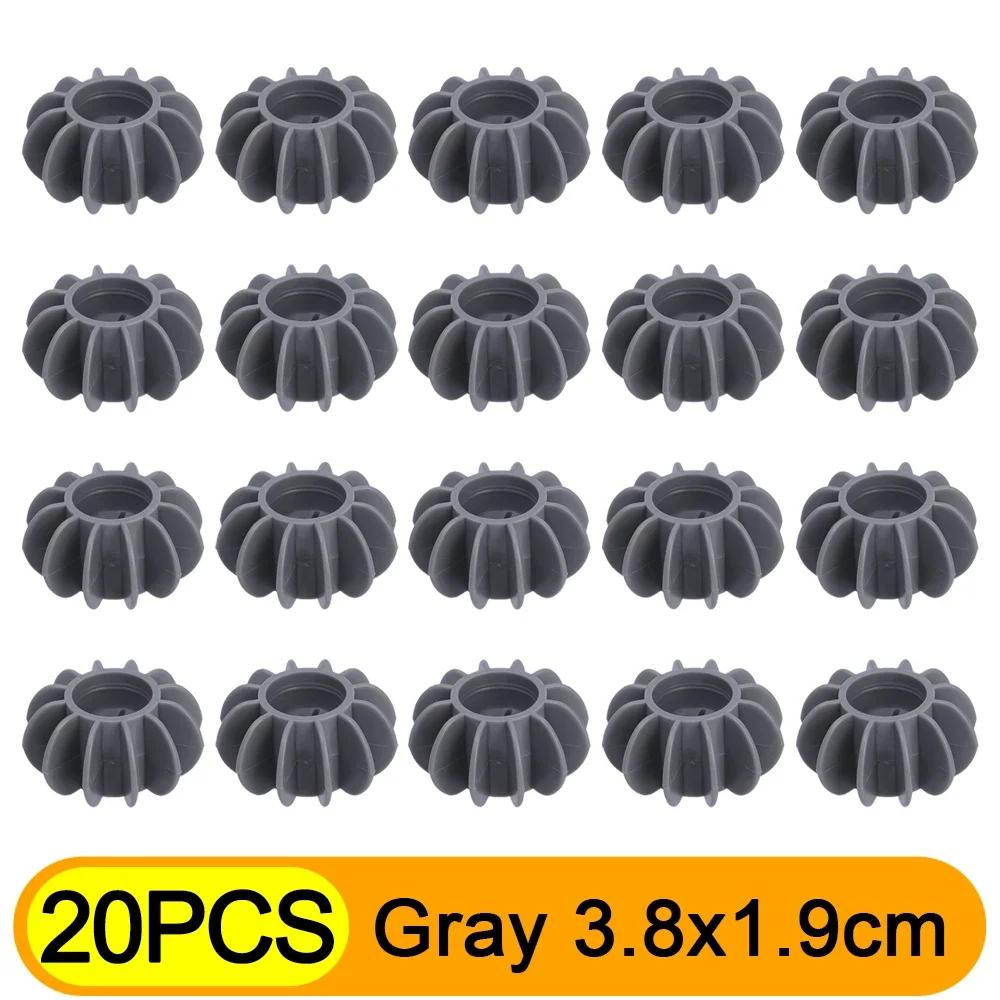 20/1PCS Silicone Laundry Ball Reusable Anti-tangle Clothes Cleaning Balls Stain Removal Anti-winding Hair Catcher Cleaning Tools