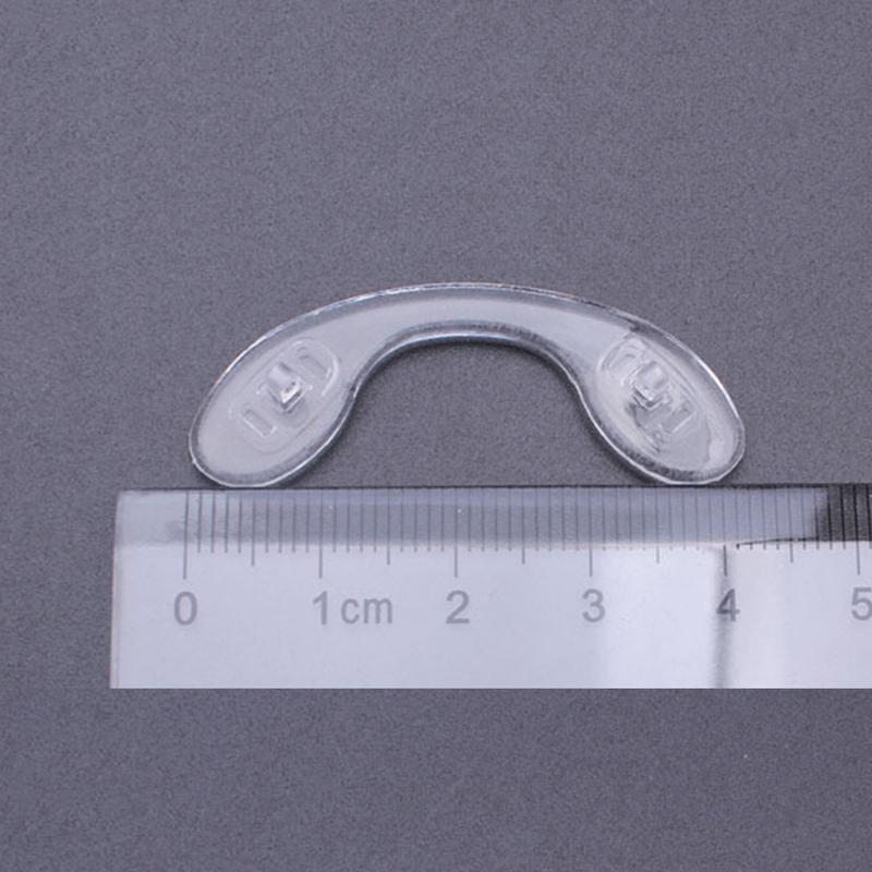 10 Stück/Los U-Stil Silikon Verbundene Brillen Weiche Nasenpads Für Kinder