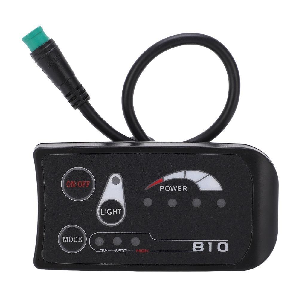

Waterproof Interface Electric Bicycle LED Display LED Display Meter Electric Bike Modification LED S810
