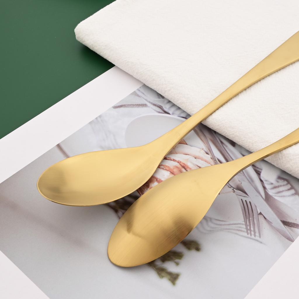 5PCS Service for 1 Matte Black Dinnerware Cutlery Set with Steak Knife Family Eating Utensils 18/10 Stainless Steel Flatware Silverware