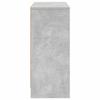 Sideboard with Drawers Concrete Grey 88.5 x 27.5 x 63.5 cm