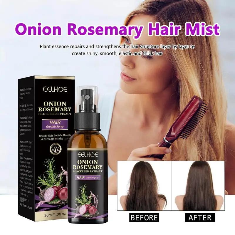 Hair Rapid Growth Essential Oil Onion Rosemary Hair Care Essential Oil Hair Regeneration Effective Hair Loss Product